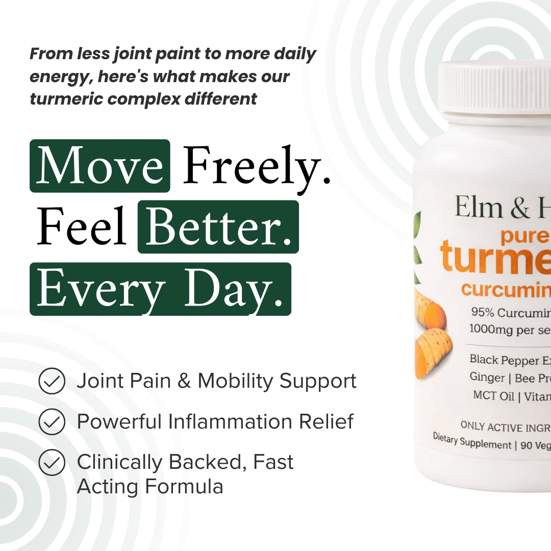 Pure Turmeric Curcumin 95 (1,000mg)