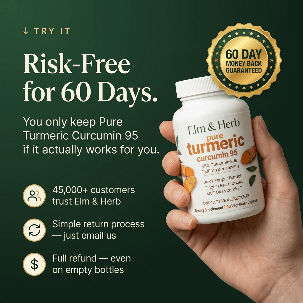 Pure Turmeric Curcumin 95 (1,000mg)