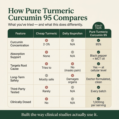 Pure Turmeric Curcumin 95 (1,000mg)
